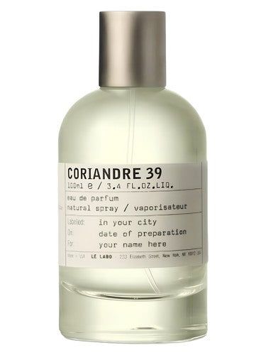 Le Labo Coriandre 39 Mexico fragrance bottle