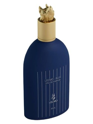 Lecmo Blue fragrance bottle