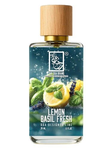 The Dua Brand Lemon Basil Fresh fragrance bottle