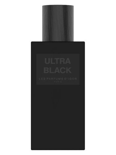 Les Parfums d'Igor Ultra Black fragrance bottle