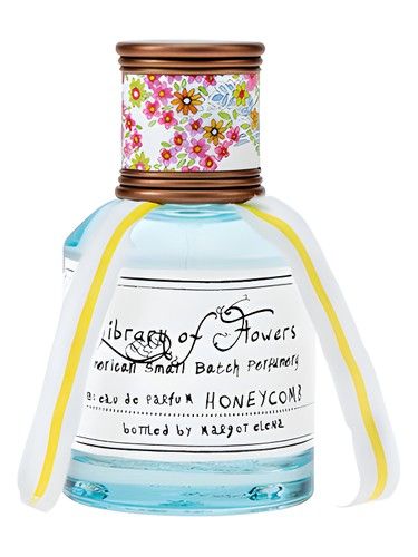 Library of Flowers Honeycomb fragrance bottle