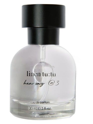 Linen Tutu hearsay @3 fragrance bottle