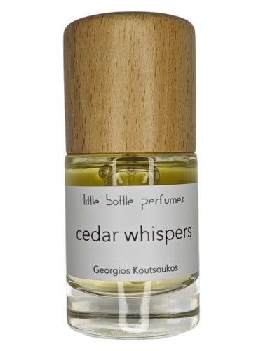 Little Bottle Perfumes cedar whispers fragrance bottle