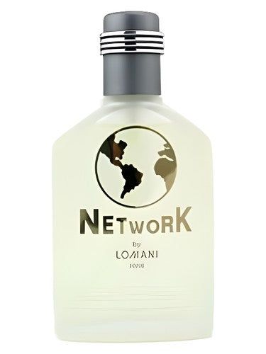Lomani Network fragrance bottle