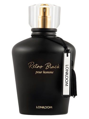 Lonkoom Parfum Retro Black fragrance bottle