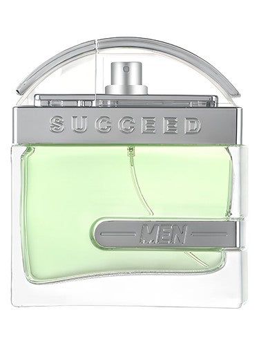 Lonkoom Parfum Succeed Green Men fragrance bottle