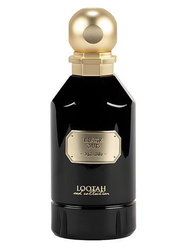 Lootah Perfumes Black Oud fragrance bottle
