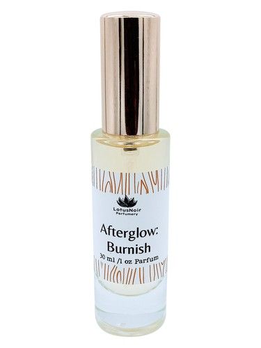 Lotus Noir Perfumery Afterglow: Burnish fragrance bottle