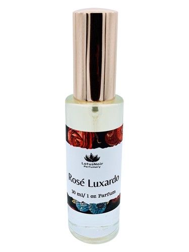 Lotus Noir Perfumery Rosé Luxardo fragrance bottle
