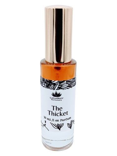 Lotus Noir Perfumery The Thicket fragrance bottle