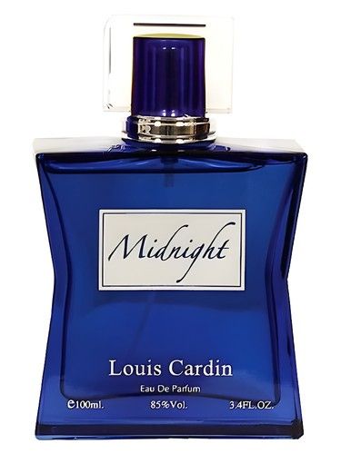 Louis Cardin Midnight fragrance bottle