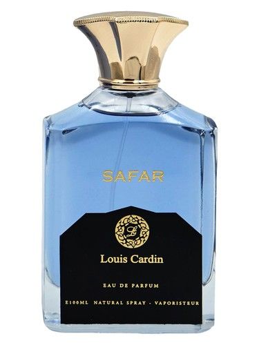 Louis Cardin Safar fragrance bottle
