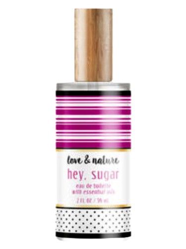 Love & Nature Hey, Sugar fragrance bottle