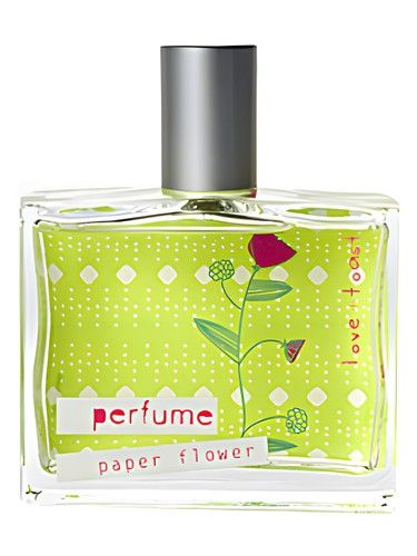Love & Toast Paper Flower fragrance bottle