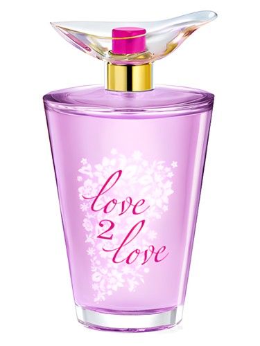 Love2Love Fresh Rose + Peach fragrance bottle