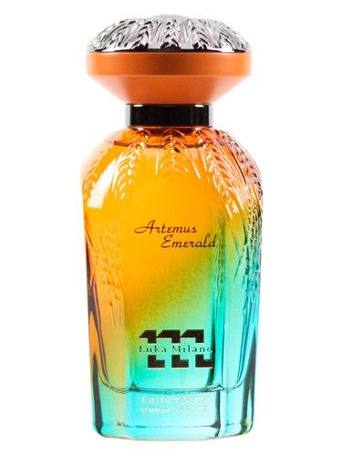 Luka Milano Artemus Emerald fragrance bottle