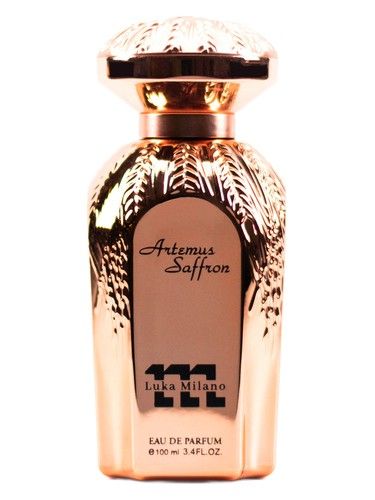 Luka Milano Artemus Saffron fragrance bottle