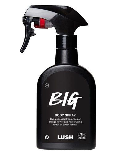 Lush Big fragrance bottle