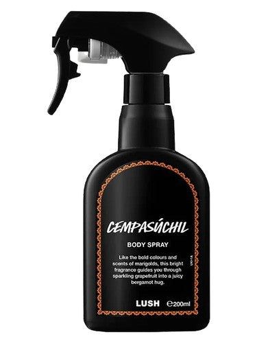 Lush Cempasúchil fragrance bottle
