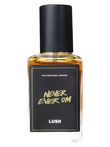 Lush Never Ever Om fragrance bottle