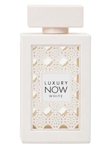 Luxury Perfumes Luxury Now White fragrance bottle