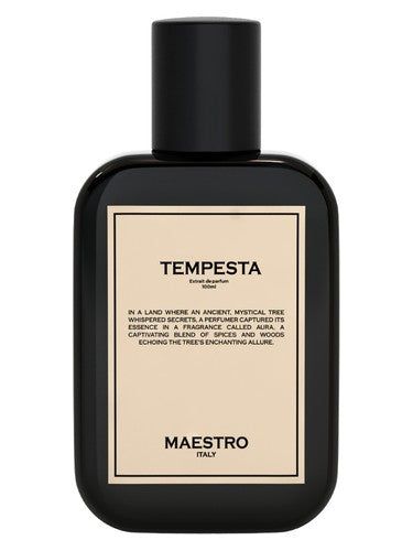 Maestro Tempesta fragrance bottle