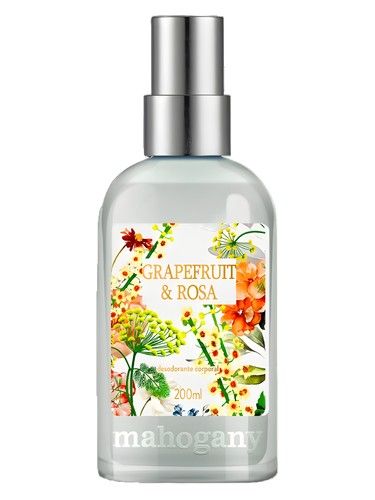 Mahogany Água Intensa Grapefruit & Rosa fragrance bottle