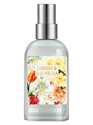 Mahogany Água Intensa Jasmim & Baunilha fragrance bottle