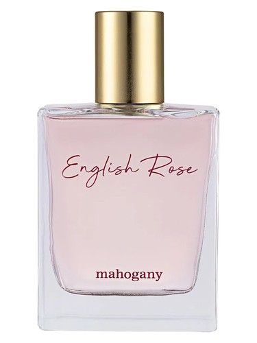 Mahogany English Rose fragrance bottle
