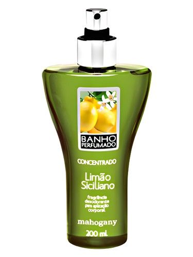 Mahogany Limão Siciliano fragrance bottle