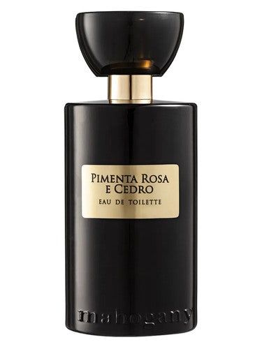 Mahogany Pimenta Rosa e Cedro fragrance bottle