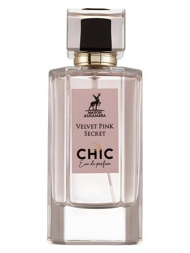 Maison Alhambra Chic Velvet Pink Secret fragrance bottle