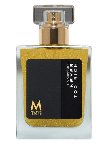 MAISON OLFACTIF Never Too Rich fragrance bottle