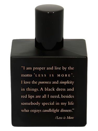 Make Up Store Less is More fragrance bottle
