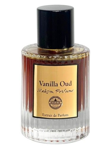 Maksim Perfume Vanilla Oud fragrance bottle