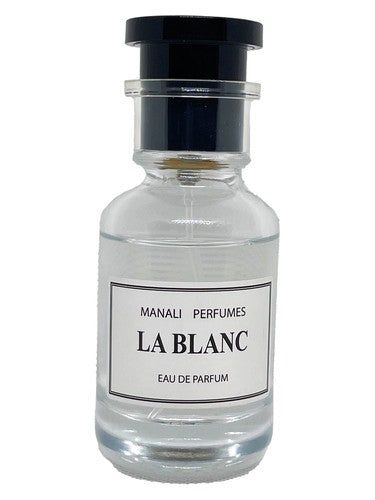 Manali Perfumes La Blanc fragrance bottle