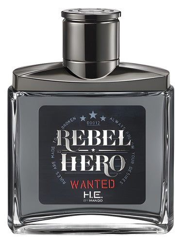 Mango Rebel Hero Wanted fragrance bottle