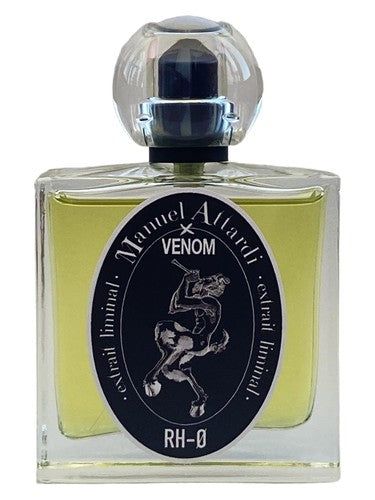 Manuel Attardi RH-Ø X Venom fragrance bottle