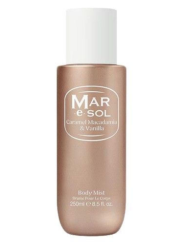 Mar e Sol Caramel Macadamia & Vanilla fragrance bottle