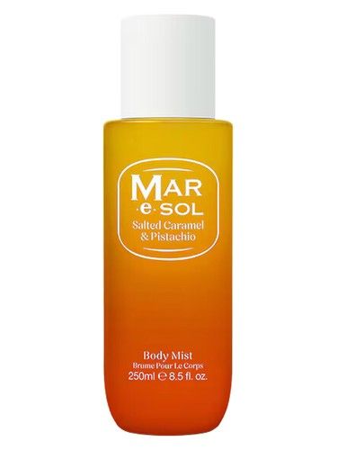 Mar e Sol Salted Caramel & Pistachio fragrance bottle