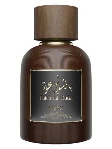 Mashaer Patchouli Oudh fragrance bottle