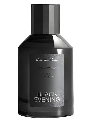 Massimo Dutti Black Evening fragrance bottle