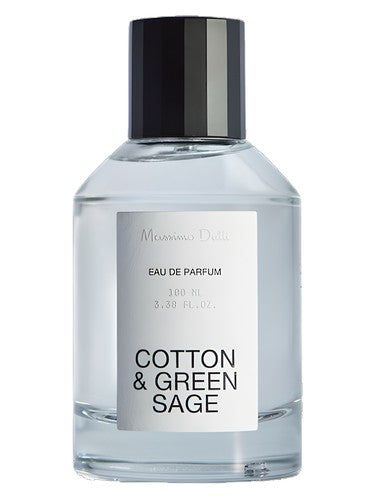 Massimo Dutti Cotton & Green Sage fragrance bottle
