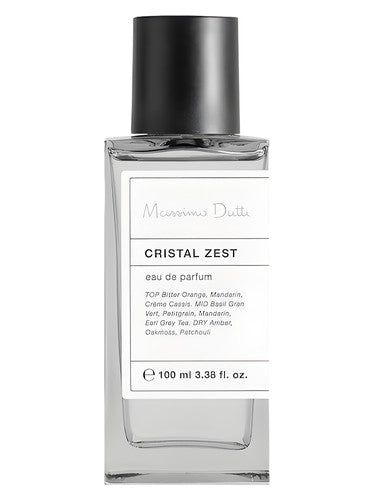 Massimo Dutti Cristal Zest fragrance bottle