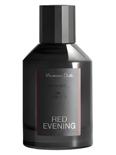 Massimo Dutti Red Evening fragrance bottle