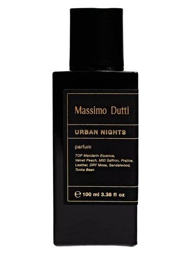Massimo Dutti Urban Nights fragrance bottle