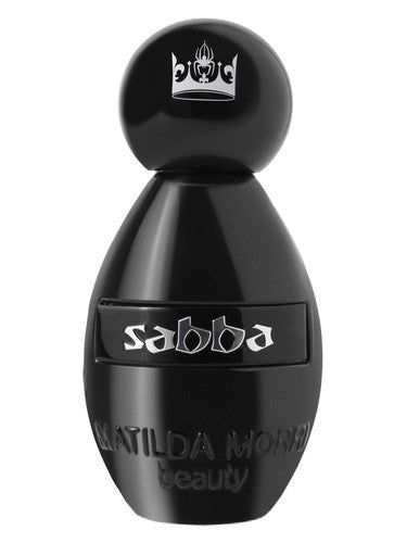 Matilda Morri Beauty SABBA fragrance bottle