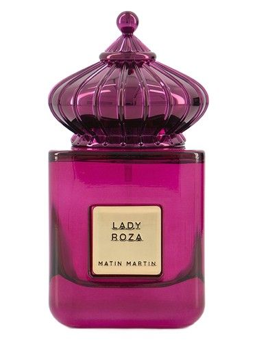 Matin Martin LADY ROZA EAU DE PARFUM fragrance bottle