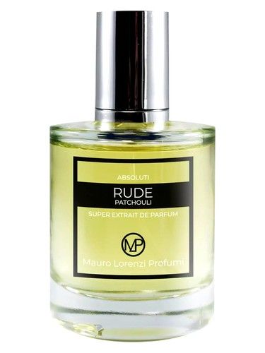 Mauro Lorenzi Profumi Rude Patchouli fragrance bottle
