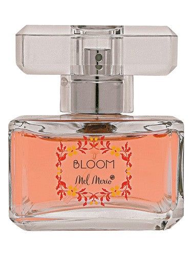 Mel Merio Bloom fragrance bottle